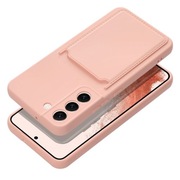Futerał CARD CASE do SAMSUNG A15 5G różowy