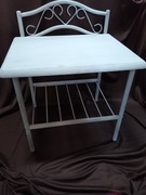 Stoliczek/szafka nocna szara , angielska 