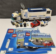 LEGO City 7288 - Mobilna jednostka policji, komplet z instrukcją
