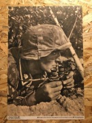 NSDAP NIEMIECKA PROPAGANDA WAFFEN SS TOTENKOPF ŻOŁNIERZ PATROL