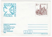 Koperta Ck 77 Socphilex 84, czysta
