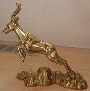 MOSIĘŻNA FIGURKA  ANTYLOPA SKACZĄCA