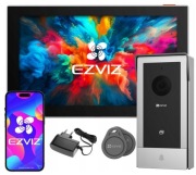Wideodomofon EZVIZ CP5 domofon z kamerą 7" LCD 2-żyłowy Slim Furtka Brama