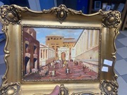 Roma. Autor Kozal obraz olejny 