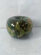 Szklany świecznik kula "Kosmos" Barbara Urbańska-Miszczyk