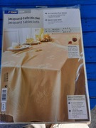 Obrus dekoracyjny koloru kremowego 150 x 275 cm