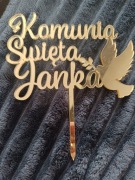 Topper Komunia Święta 