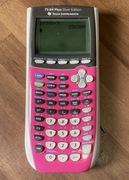 Texas Instruments TI-84 Plus  Silver Edition kalkulator graficzny, różowy