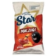 Chipsy star maczugi o smaku ketchup 80g