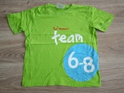 Bluzka koszulka t-shirt krótki rękaw rozm. 116/128 6/8 lat