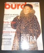 Burda 12/1996. Moda, wykroje krawieckie, krawiectwo, szycie.