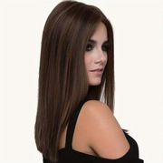 Peruka brąz włosy proste długie Wysyłka PL