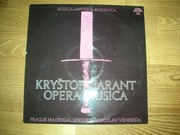 Musica Antiqua Bohemica-Kryśtof Harant-opera musica.  NM