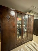 szafa szr 2*wys2,05 antyk szkło fazowane