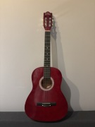 Gitara echo C36/WR + futerał + dodatki