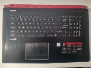 MSI GE72 6QF obudowa - palmrest z klawiaturą i touchpadem