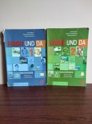 Hier und da 1 i 2 podręcznik + ćw do niemieckiego liceum