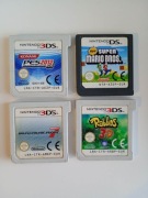 Gry Nintendo 3DS/DS  Mario Kart 7, Super Mario Bros, PES 2012, Rabbids 3D