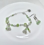 Bransoletka z koralików handmade +kolczyki