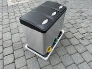 Kosz na śmieci stal nierdzewna Songmics 24 L