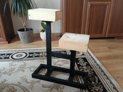 Kwietnik/stojak w stylu LOFT podwójny drewniany