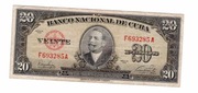 KUBA 20 PESOS 1949 P80A