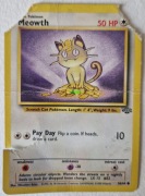 Karta Pokemon - Meowth 56/64, Wizards 1999 r.