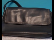 Torebka czarna skórzana 