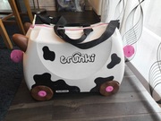 Walizka dla dzieci TRUNKI+JEŹDZIK -Krowa Frieda