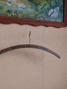 Adolf Berger Herren-Confection" w Ratibor Stary wieszak przedwojenny 