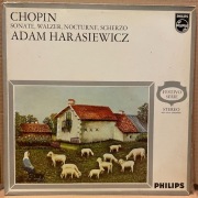 Chopin - Adam Harasiewicz - Sonate Walzer Nocturne Scherzo - Philips  Winyl