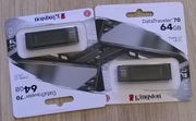 2 sztuki Kingston Datatraveler 70 64GB USB C