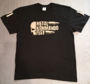 Oficjalna koszulka Metal Kommando Fest NOWA T-shirt rozmiar XXL 2XL czarna
