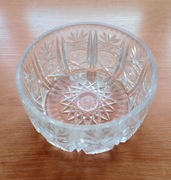 Wazon misa 48 cm kryształ PRL 
