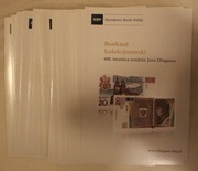 FOLDERY EMISYJNE NBP DO BANKNOTU 20 ZŁ 2015 - Jan Długosz ZESTAW 70 SZTUK