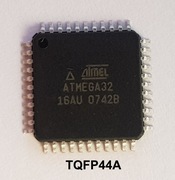 ATMEGA32A-AU       8-bit Atmel with 32K Bytes In-System Programmable Flash