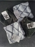 4 poszewki ozdobne welurowe aksamitne Smukee 40x40cm szare