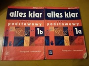 Alles klar 1a 1b zakres podstawowy podręcznik z ćwiczeniami K. Łuniewska