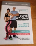 SUPER WO/MAN Szymon Gas i Katarzyna Kępka - ksiazeczka z dvd-ćwiczenia