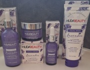 Zestaw kosmetyków do pięlegnacji twarzy lawendowy