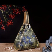 Torebka Wieczorowa - Złoto niebieska