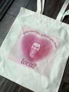 Torba tote bag zmierzch twilight bawełna cotton pink torebka 