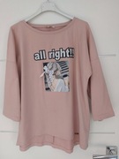 Bluzka firmy MEGI roz. L/XL pudrowy róż  