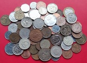 ZESTAW 100 monet ze ŚWIATA - nr 2