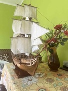 Model HMS Bounty wykonany ręcznie