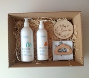 Zestaw prezentowy Ziaja + gryzak + pieluszka – dla dziecka