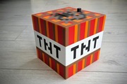 Skarbonka w stylu Minecraft TNT! Wybuchowe oszczędzanie ! 