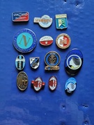 Odznaki klubowe / sportowe - Włochy zestaw 14 odznak