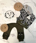 Komplet chłopięcy miś BAWEŁNA roz 74