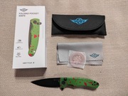 Nóż składany Oknife Mettle 2 Aluminium handle - Zombie Green